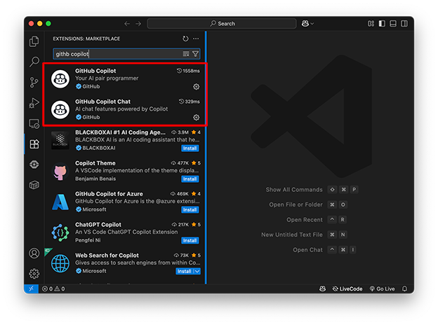 Install GitHub Copilot